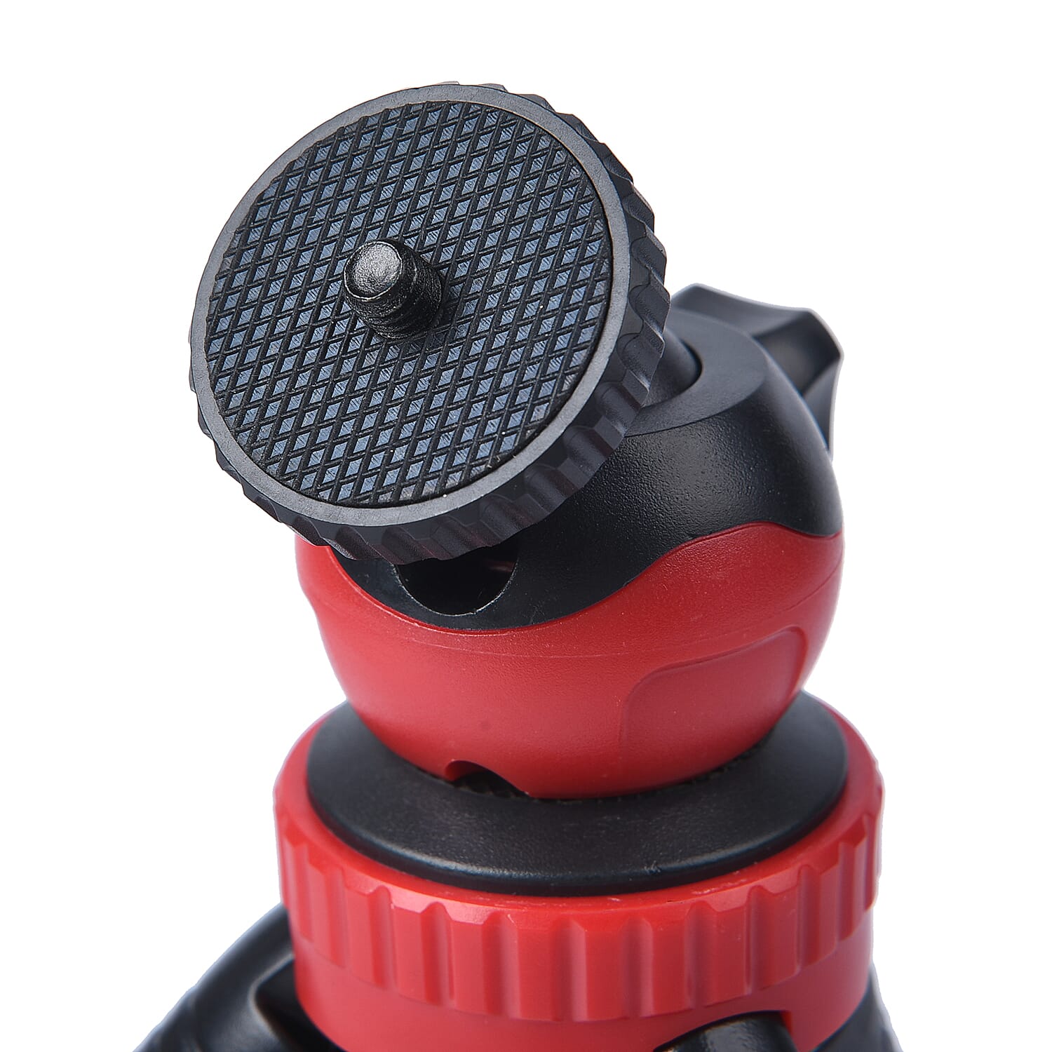 HOMESMART Multi Purpose Flexible Octopus Tripod Stand Phone Holder - Black and Red