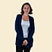TAMSY Womens Jersey Cardigan (Size: 10) -Navy