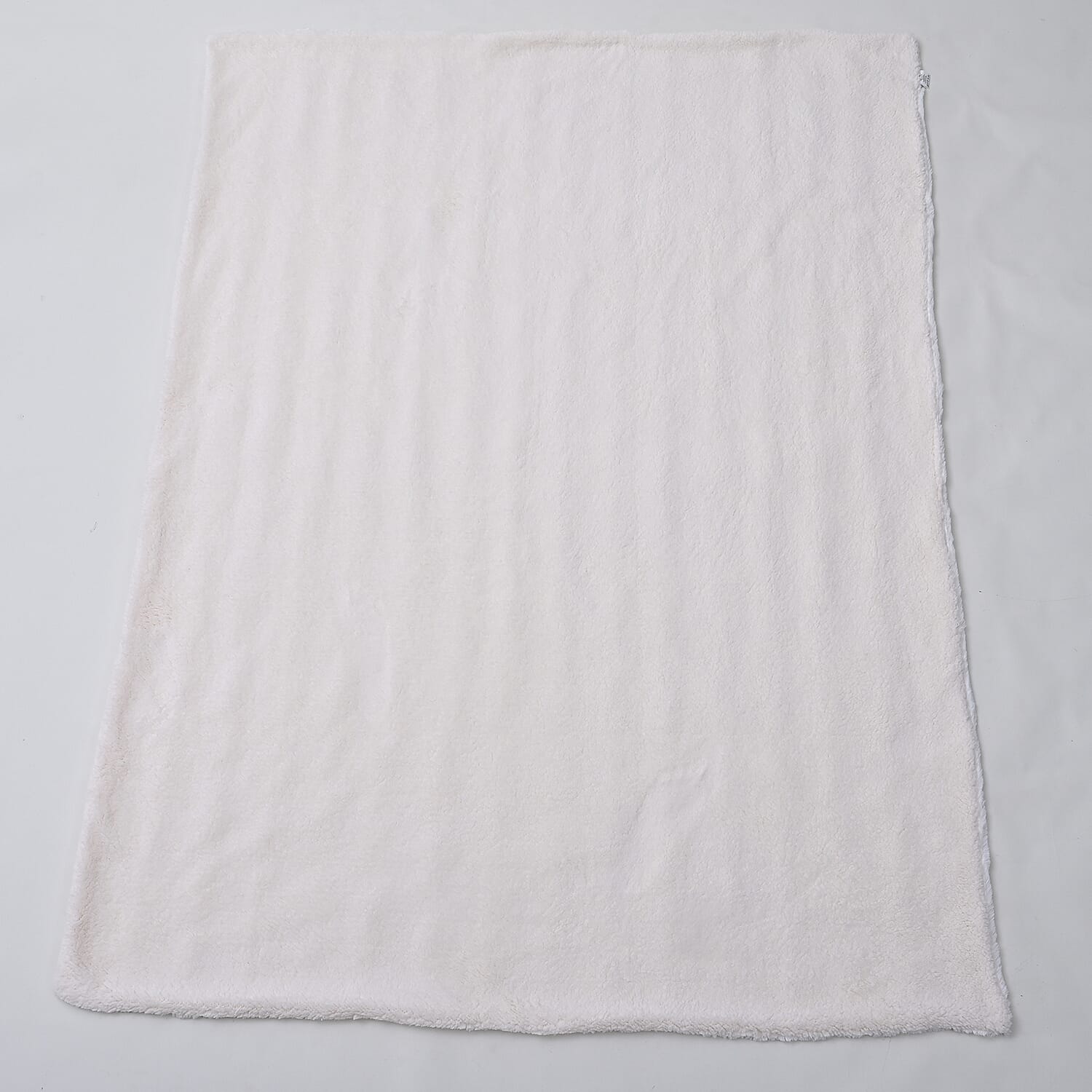 Super Soft Faux Fur Blanket - White