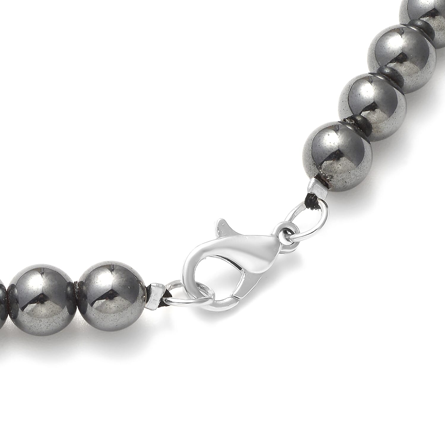 Hong Kong Close Out - Hematite and Red Howlite Necklace (Size 20)