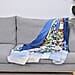 Super Soft Christmas Tree Print Pattern Fleece Throw