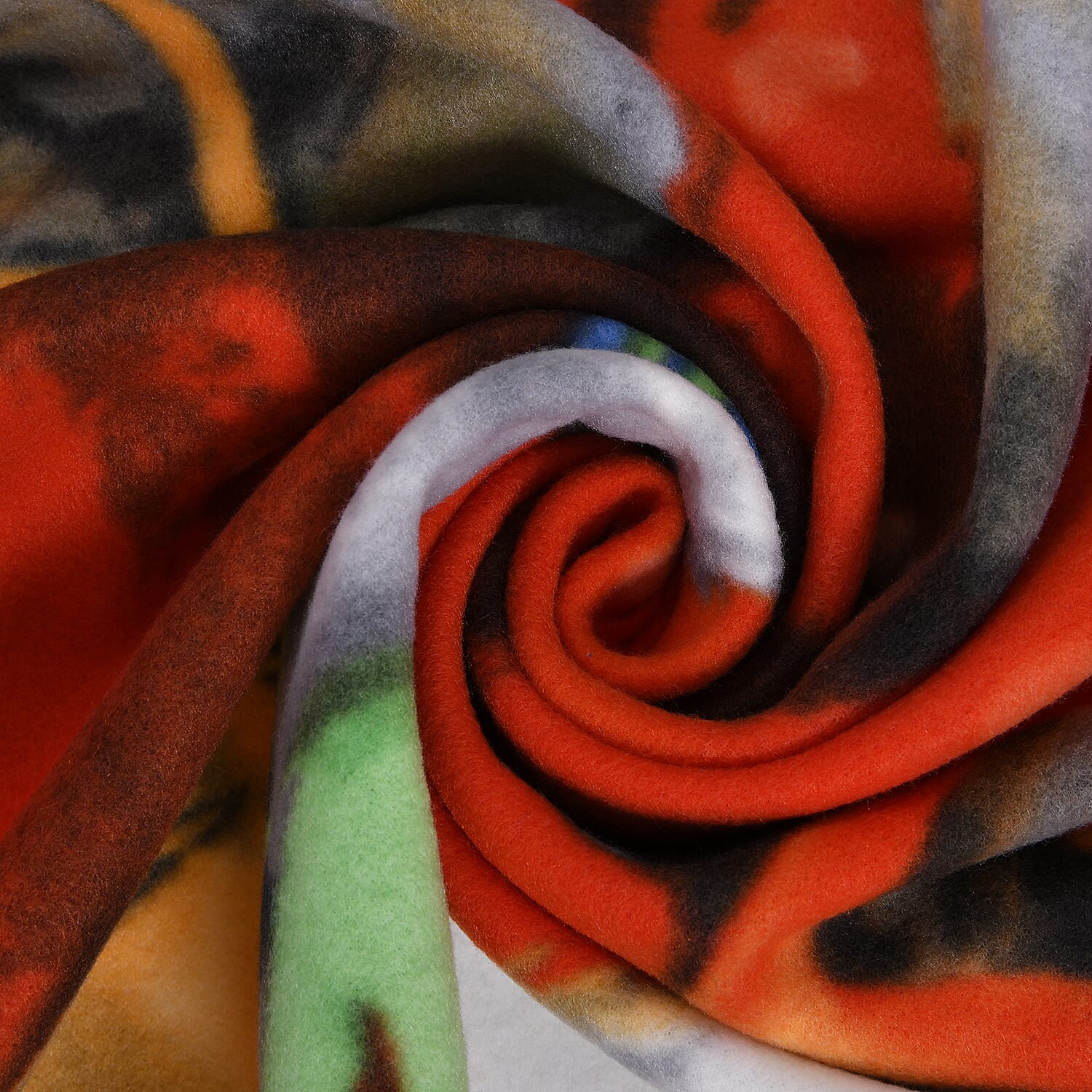 Super Soft 4 Santa Print Pattern Fleece Throw - 220 Gsm -  (Size 170x130 cm)