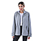 LA MAREY Hoodie Jacket with Pockets - Grey