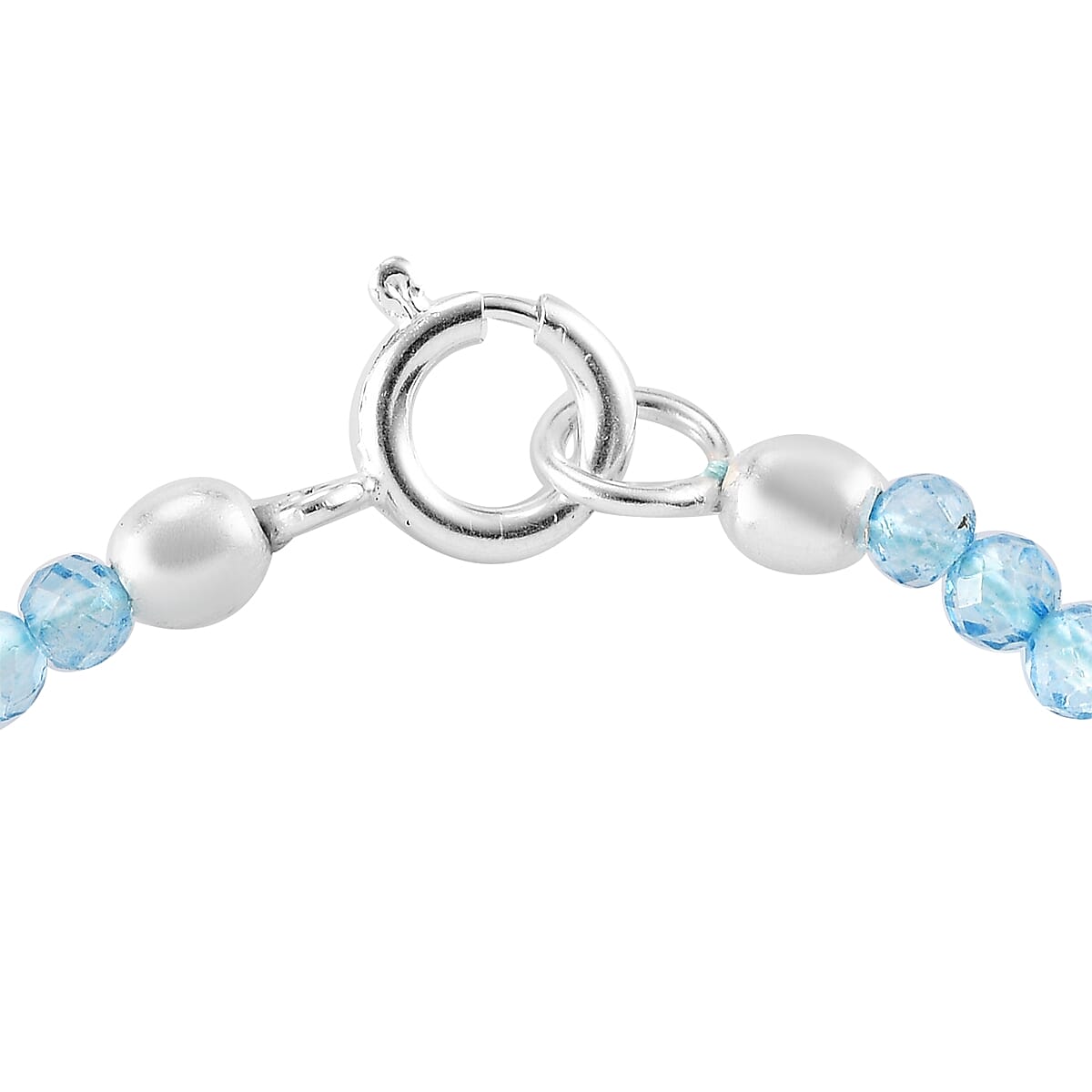 Sky Blue Topaz Bracelet (Size 7.5) in Sterling Silver 15.26 Ct.
