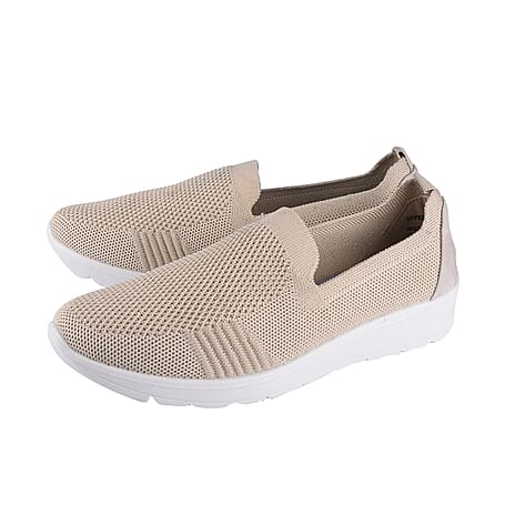 LA MAREY Slip On Shoes (Size 3) - Beige