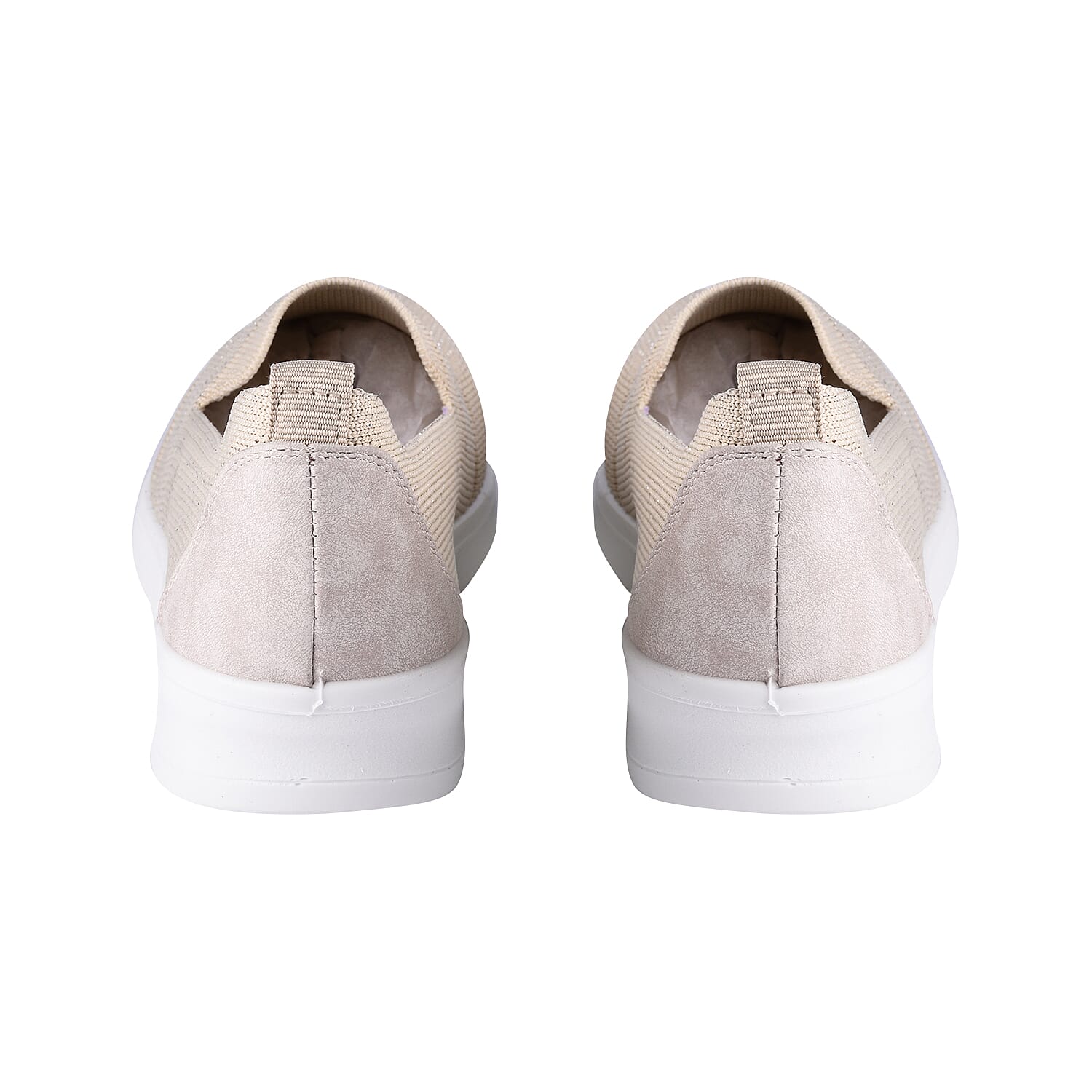 LA MAREY Slip On Shoes (Size 5) - Beige