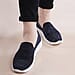LA MAREY Slip On Women's Shoes - Navy
