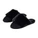 Chic and Elegant Rabbit Faux Fur Slipper - Black