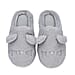 Rabbit Faux Fur Slipper - Light Grey