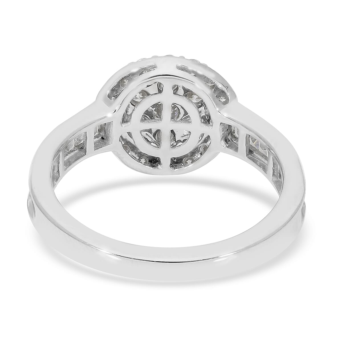 RHAPSODY 950 Platinum IGI Certified Diamond (VS-E-F) Ring 1.00 Ct.
