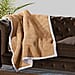 Solid Flannel with Sherpa blanket Solid-color design incorporates easily with a variety of color palettes and patterns 220gsm flannel layer adds soft and smooth touch 190gsm Sherpa layers