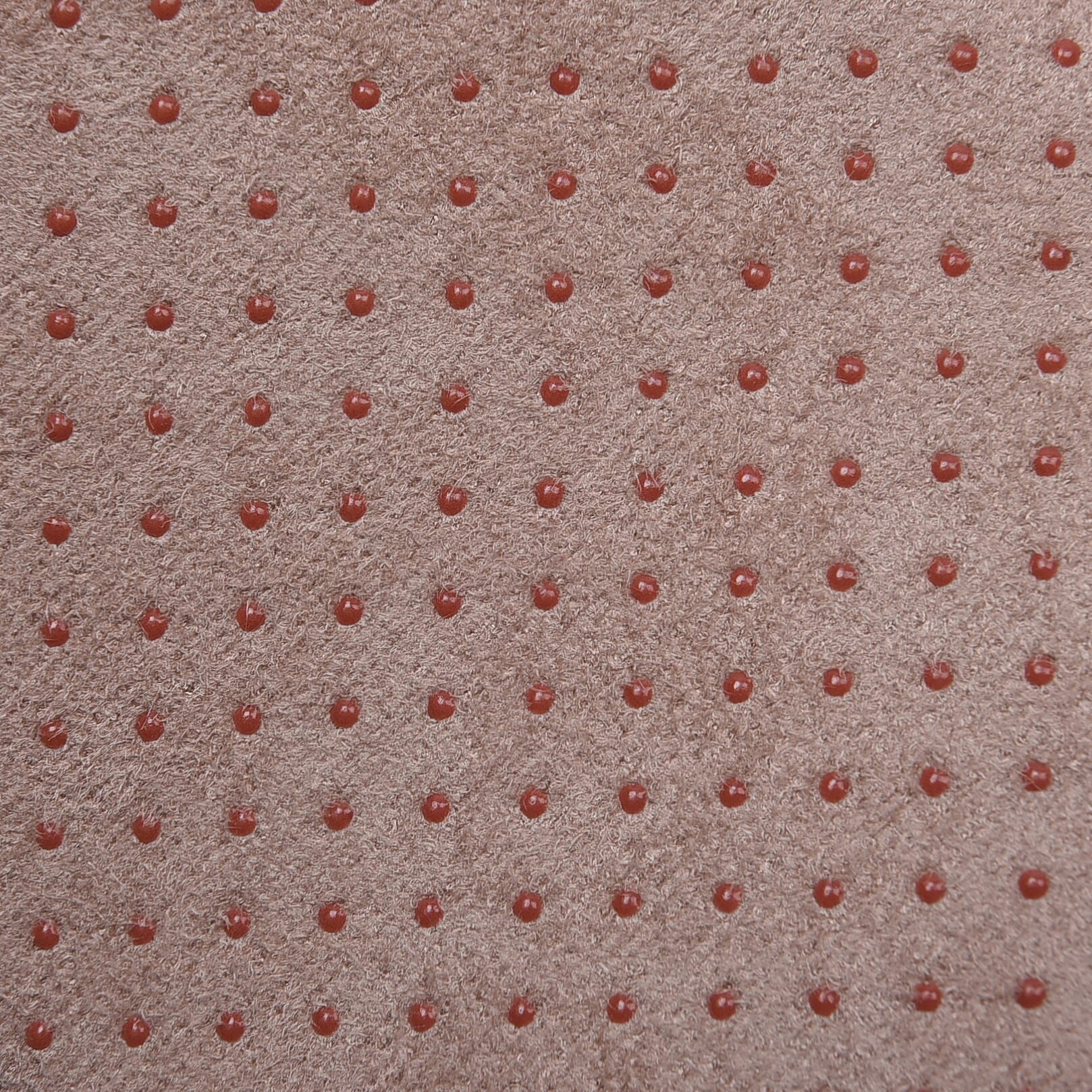 Antislip Indoor Knitted Slippers with Fur Lining - Brown