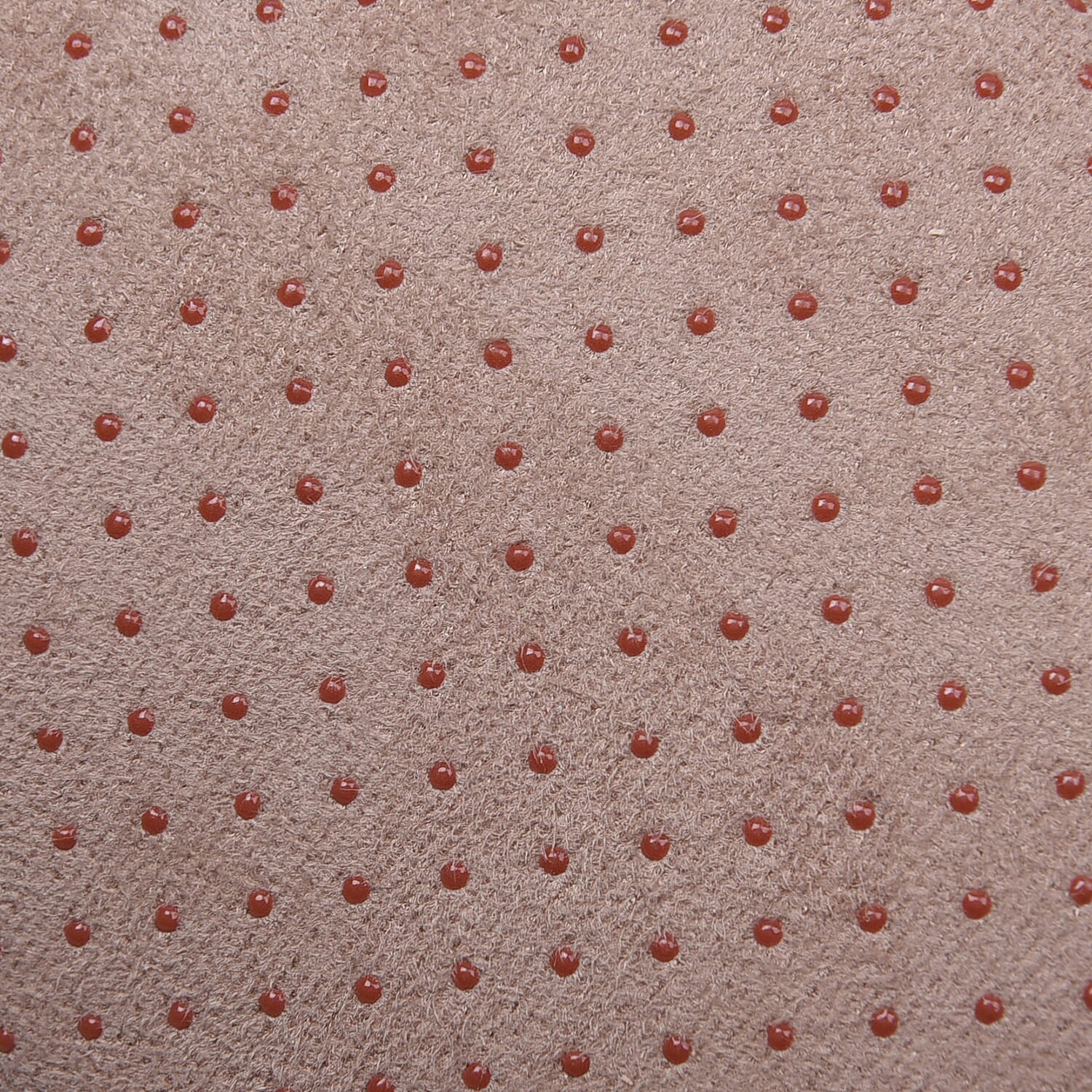 Antislip Indoor Knitted Slippers with Fur Lining - Brown