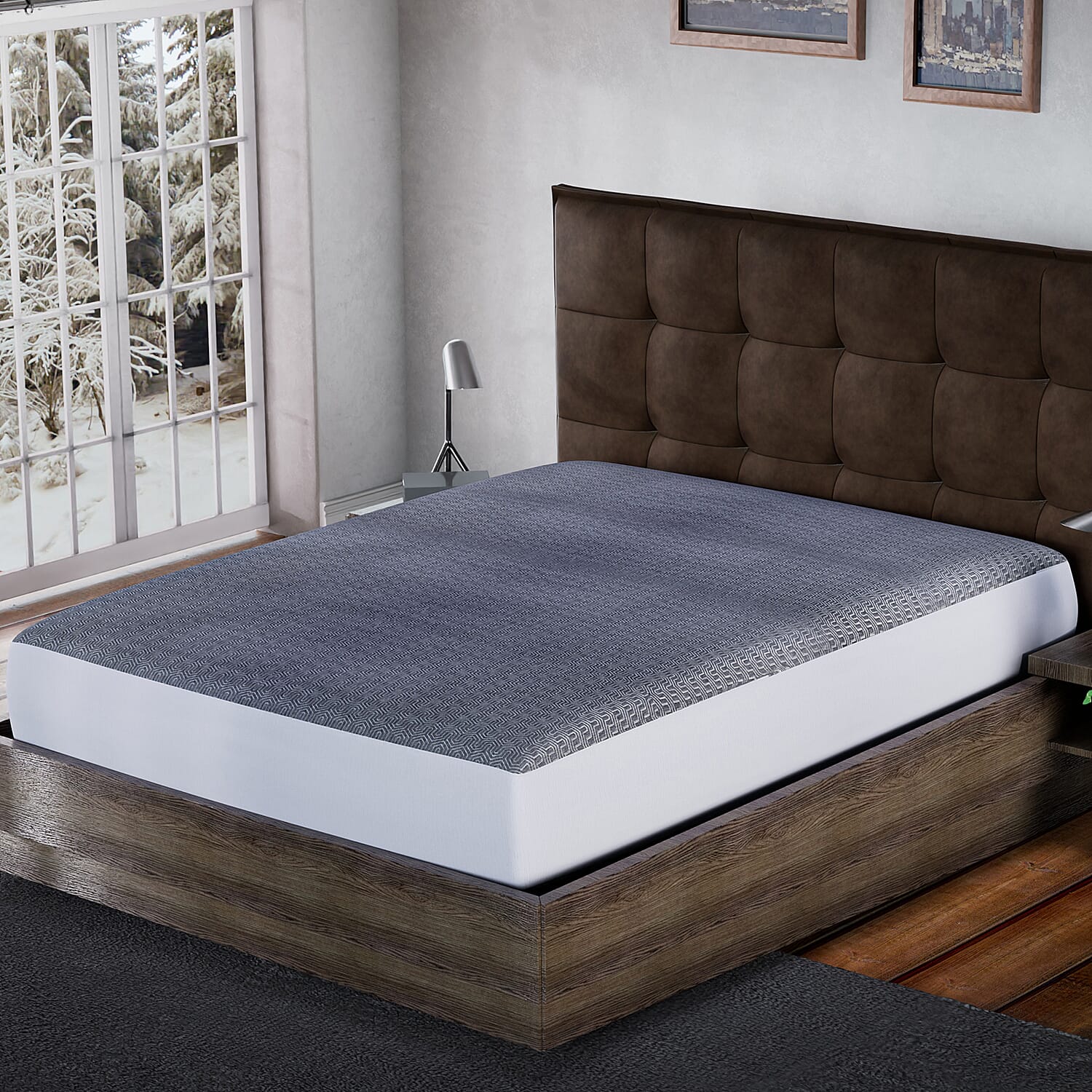 Waterproof Mattress Protector (Size 200x150 Cm) - King