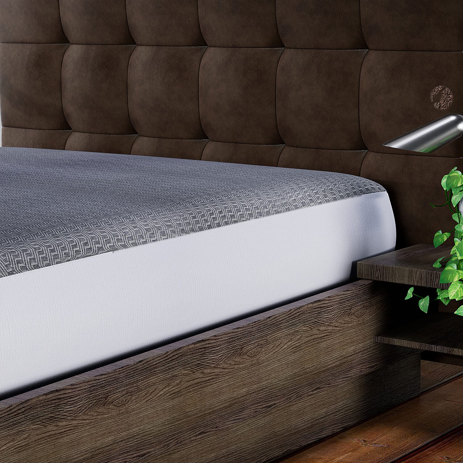 Waterproof Mattress Protector (Size 200x150 Cm) - King