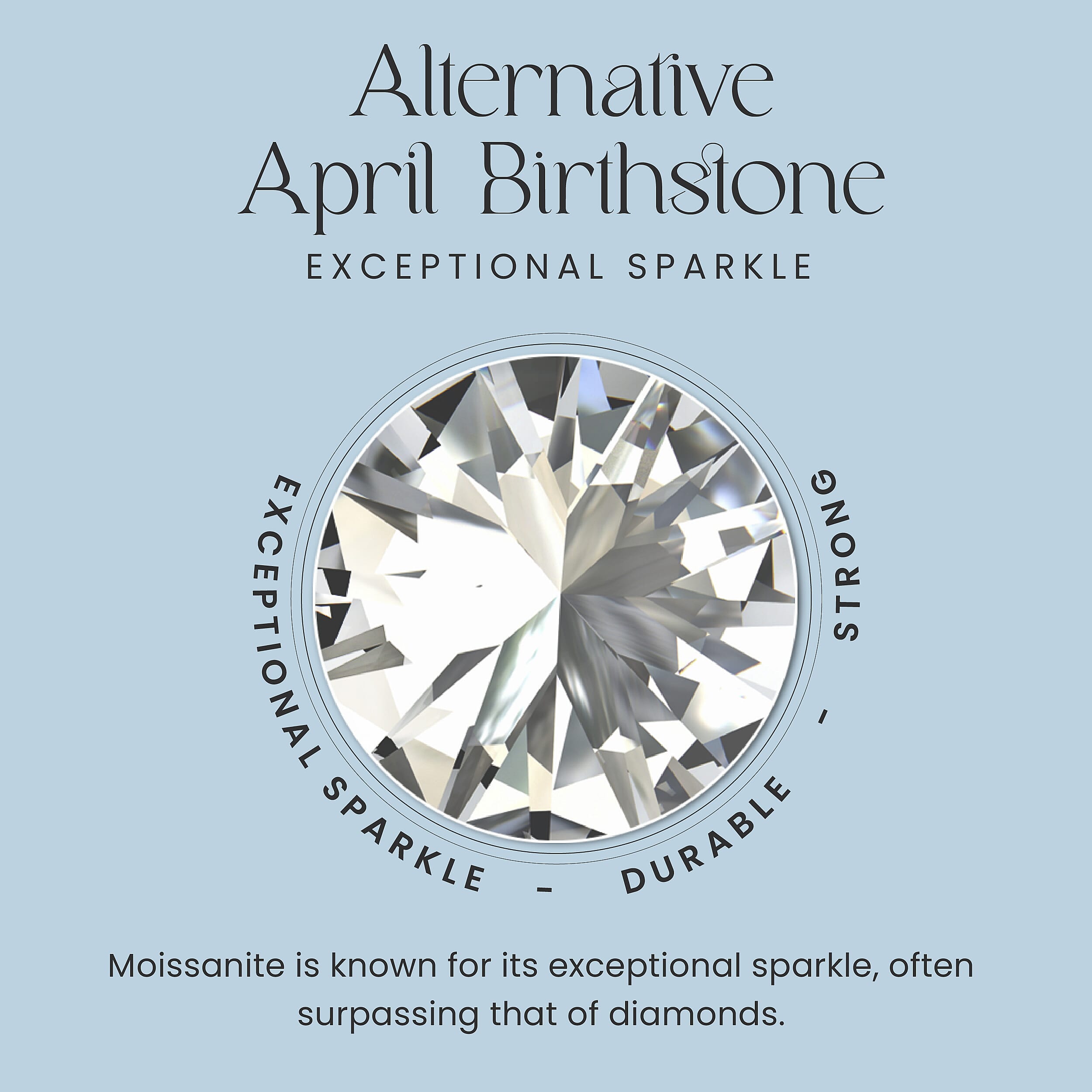 TRIPLE SPARKLE MOISSANITE HALO RING