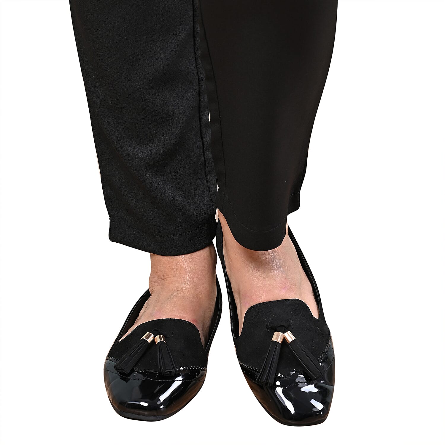 La Marey Classic Loafer Shoes - Black