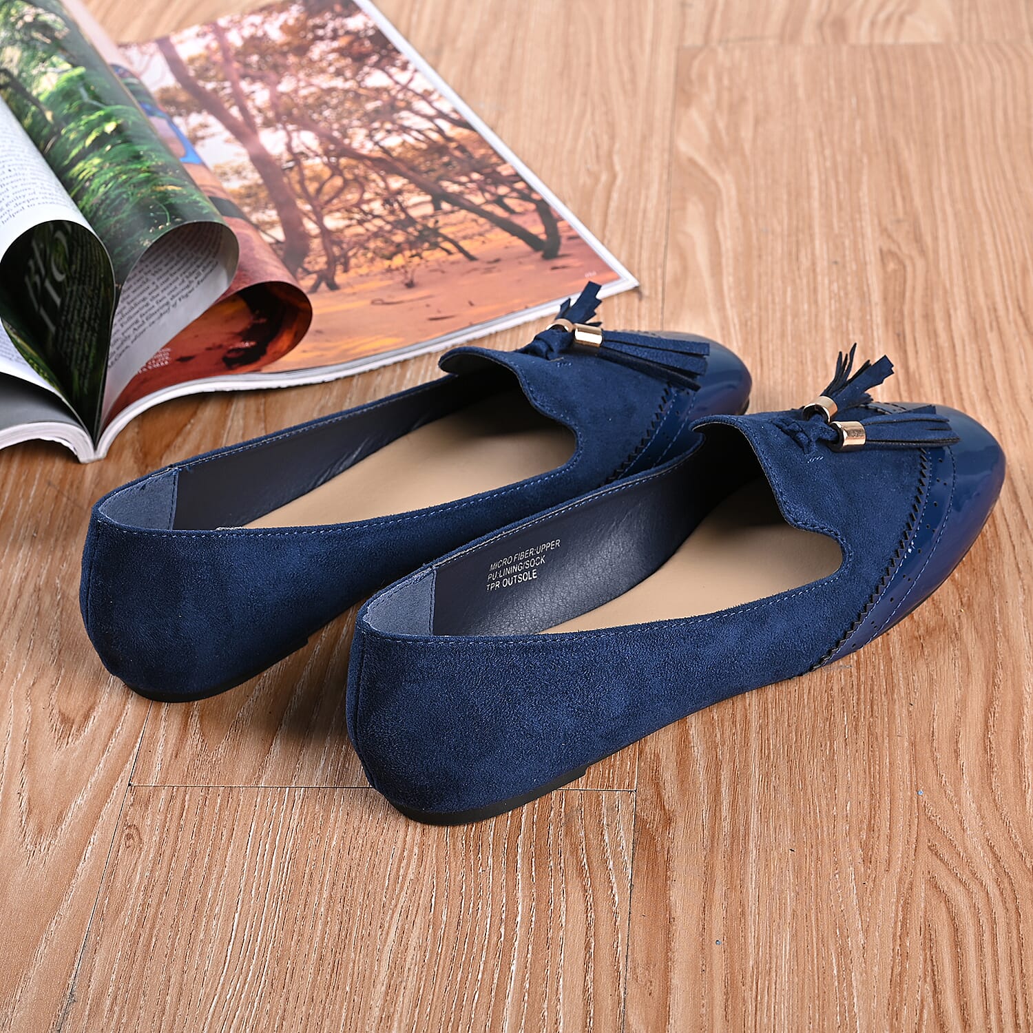 La Marey Classic Loafer Shoes - Black