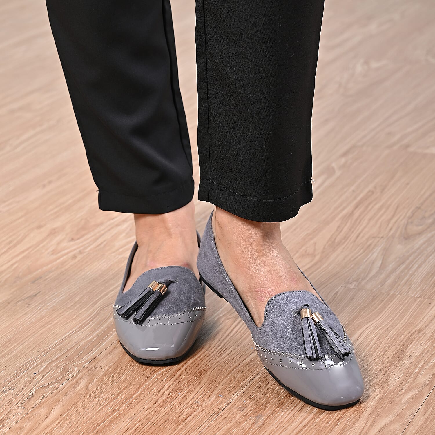 La Marey Classic Loafer Shoes - Black