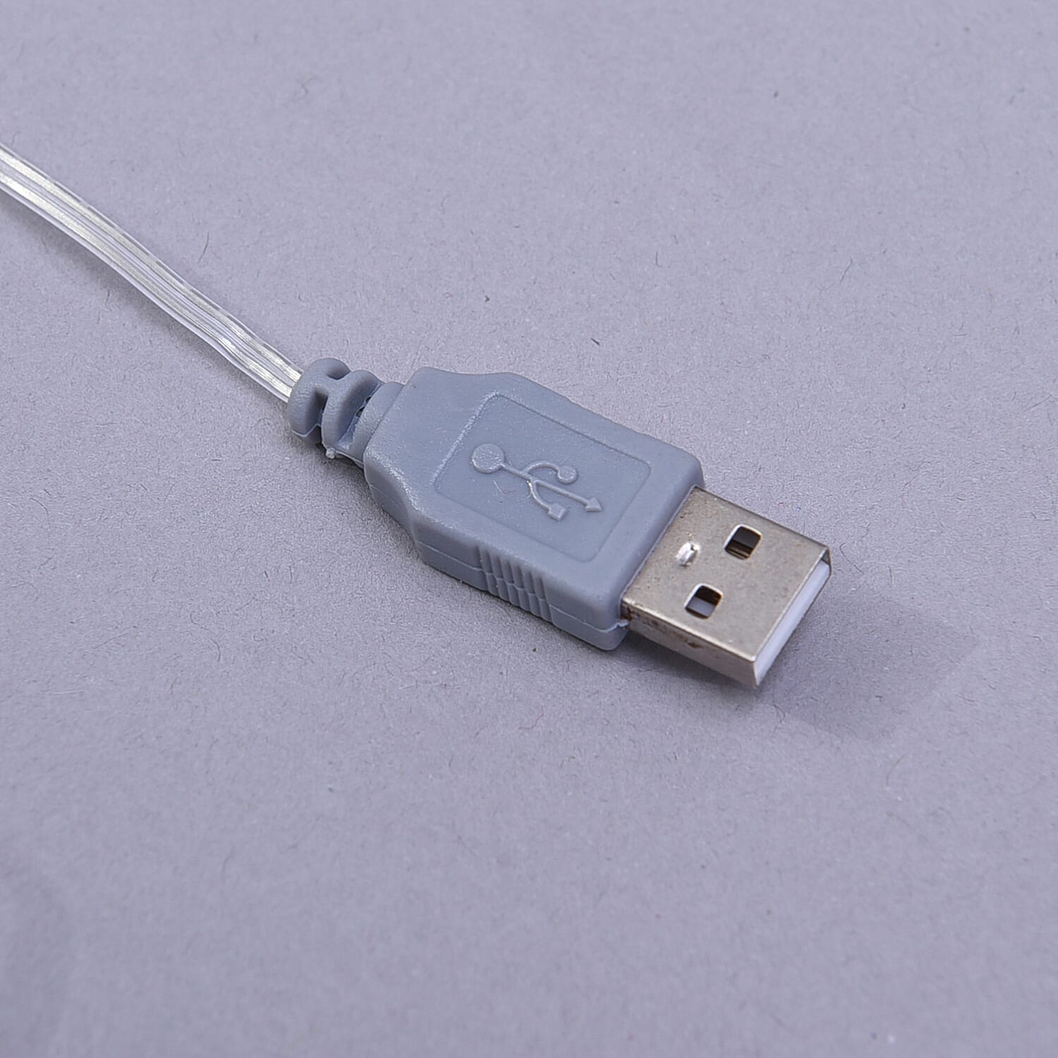 Snowflake Inspired LED Curtain String Light with USB Cable (Size 350x85Cm)