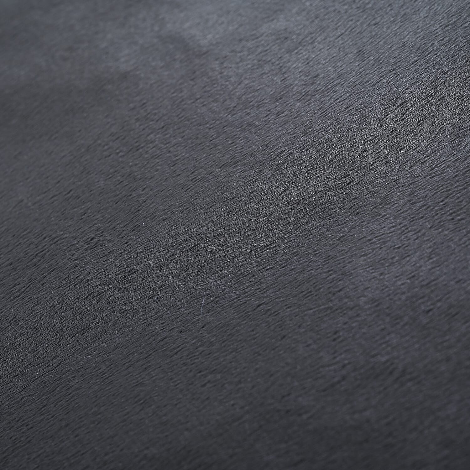 Faux Fur Cushion Cover with Zipper (Size 45 Cm) - Black