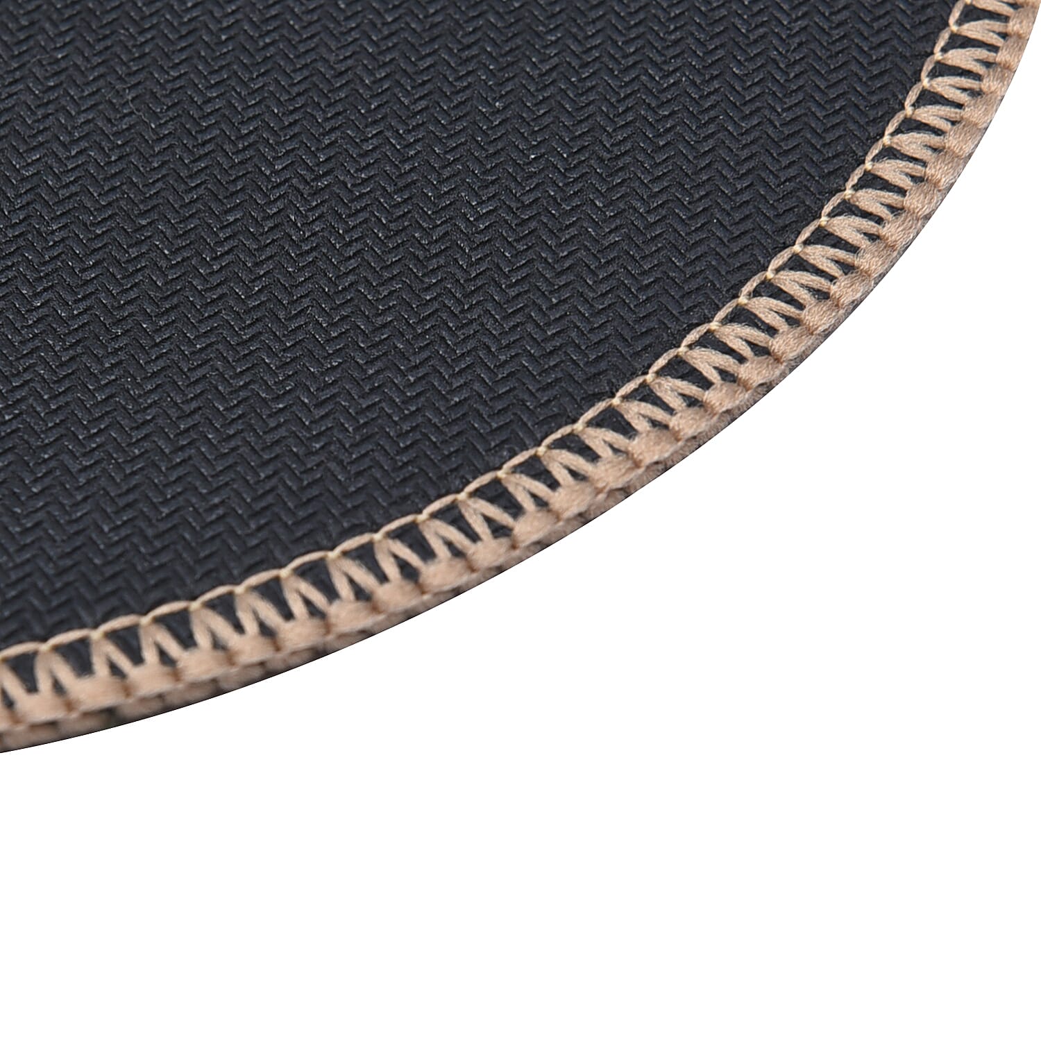 Set of 6 - Antislip Hot Pot Stand - 3 Big (Size 20x3 Cm) and 3 Small (Size 18x3 Cm) - Navy & Gold