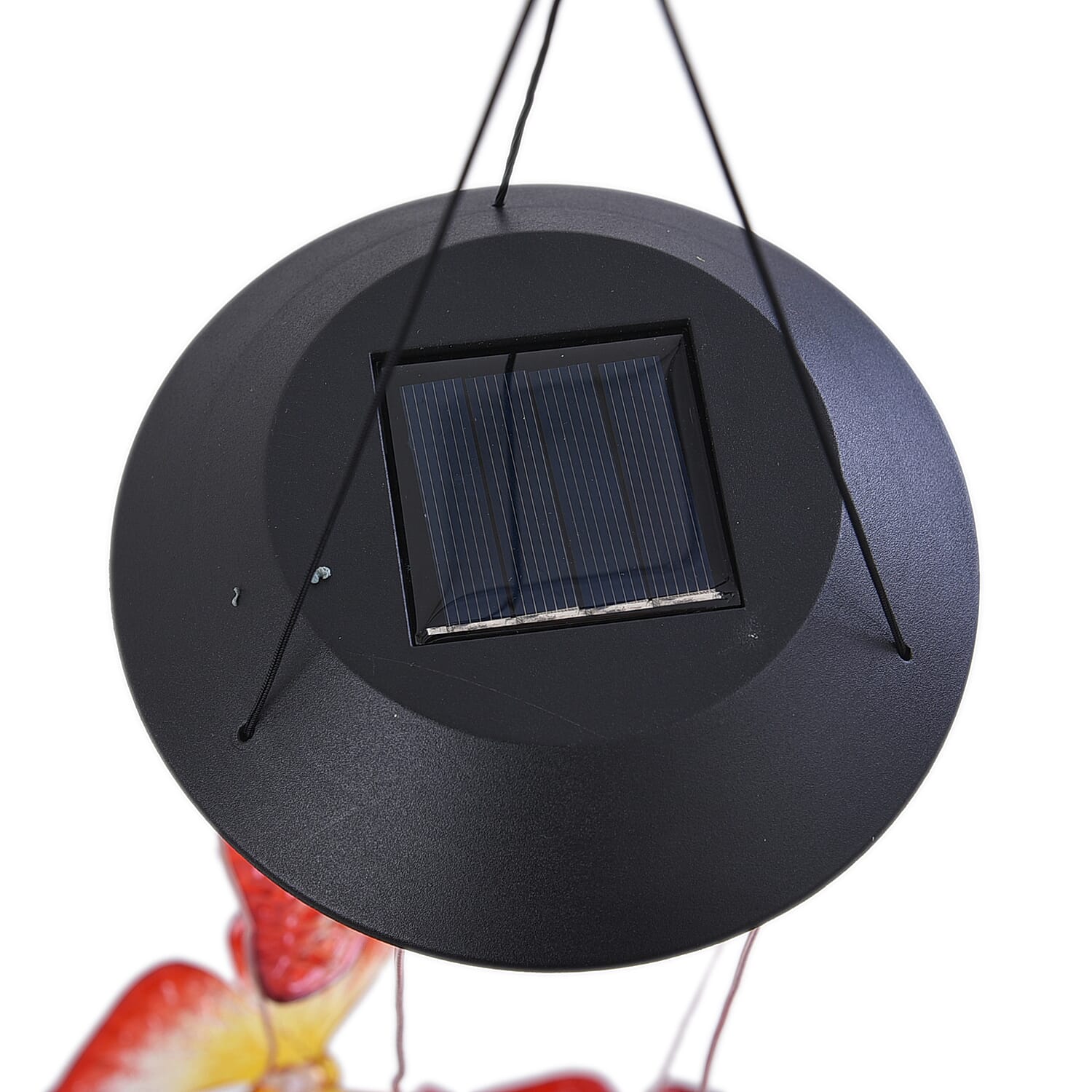 Colour Changing Solar Butterfly LED Mobile - Red