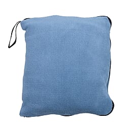 2 in 1 Travel Foldable Blanket and Cushion - Red