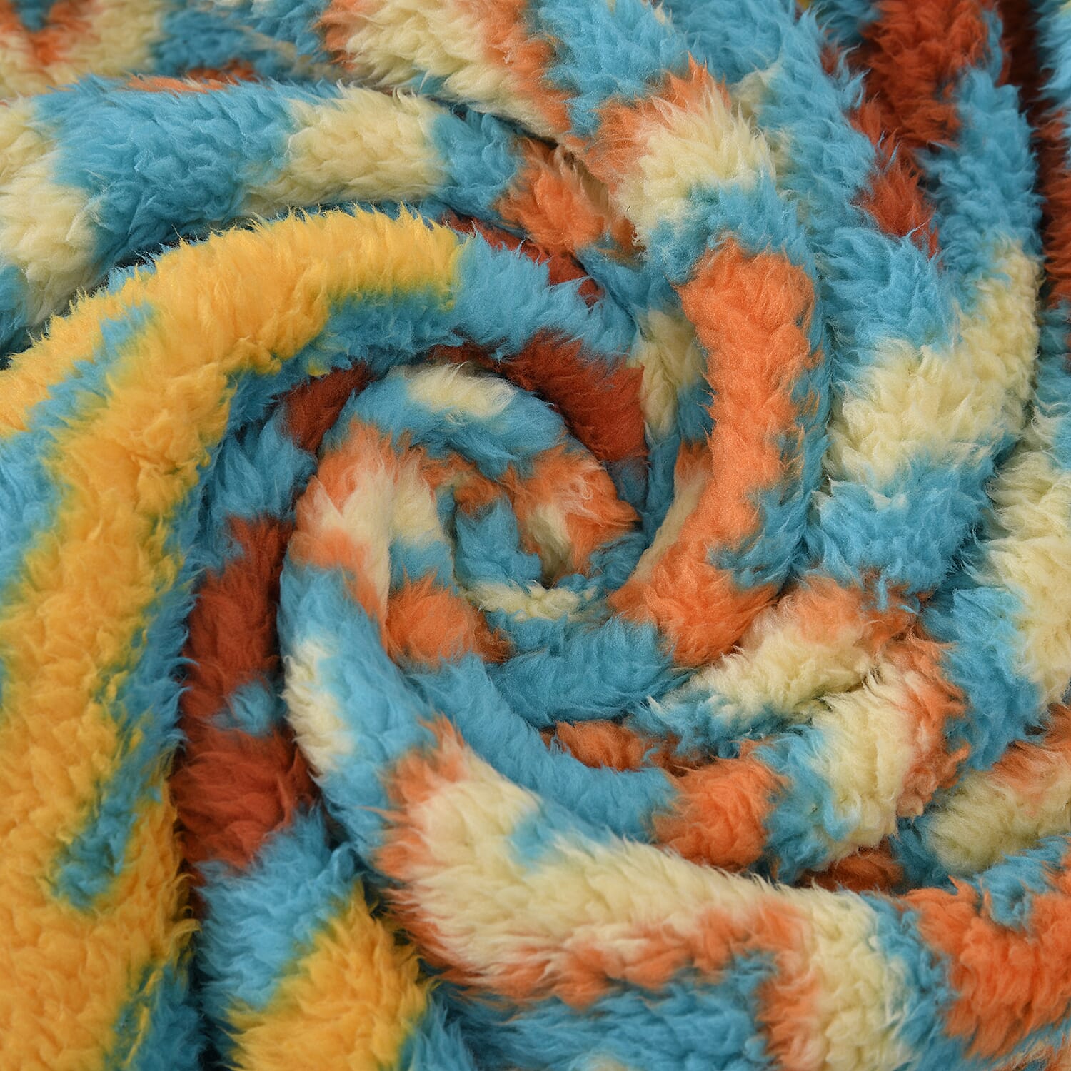 Winter Close Out Collection - Luxurious Super Soft Single Layer Sherpa Blanket (Size150X200 Cm) - Turquoise