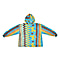 Abstract and Tribal Printed Sherpa Fabric Hoodie - Multicolour