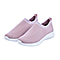 Close Out Comfy Knitted Trainers (Size 3) - Pink