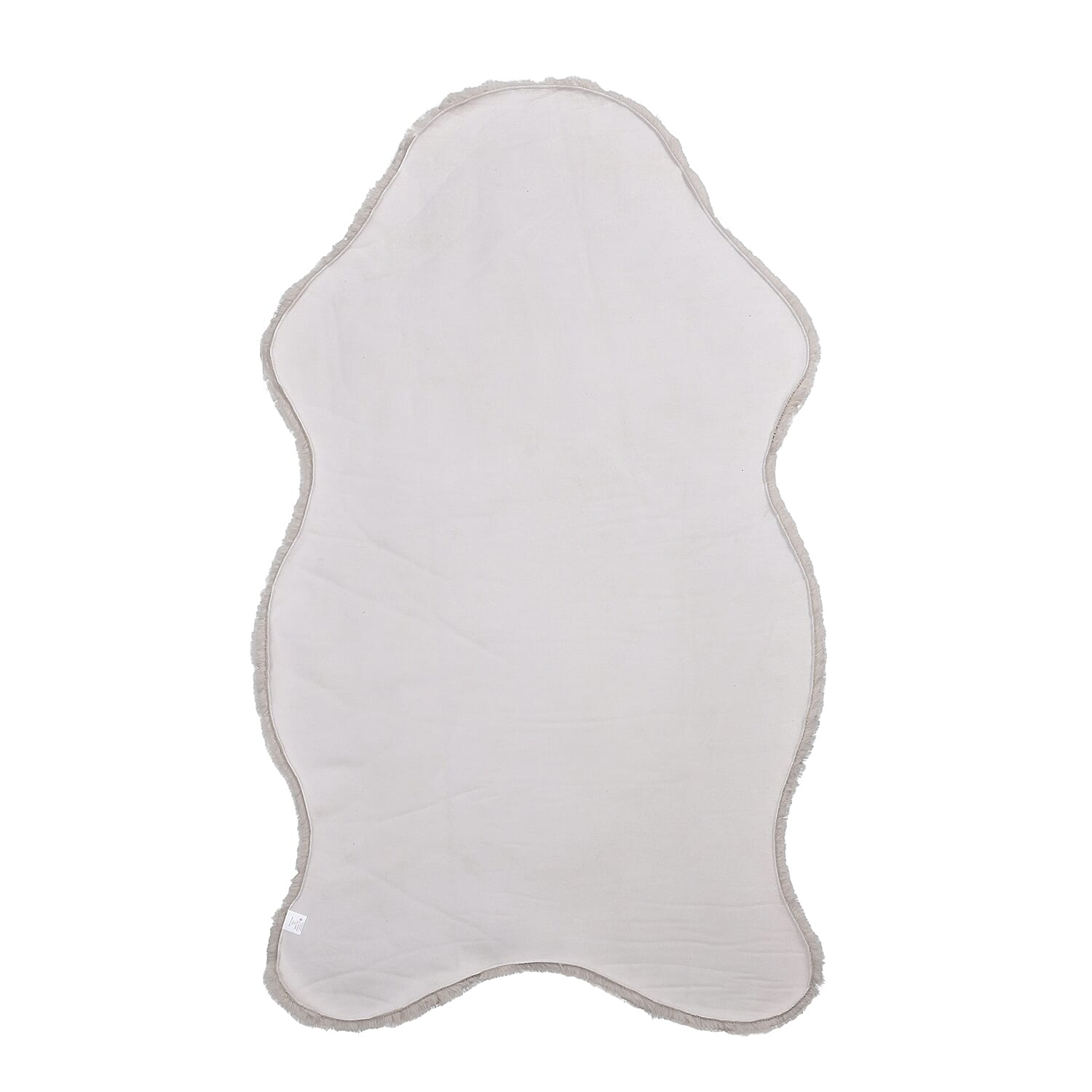 Supersoft High Pile Faux Sheep Skin Fur Rug (Size 170x100cm) - Beige