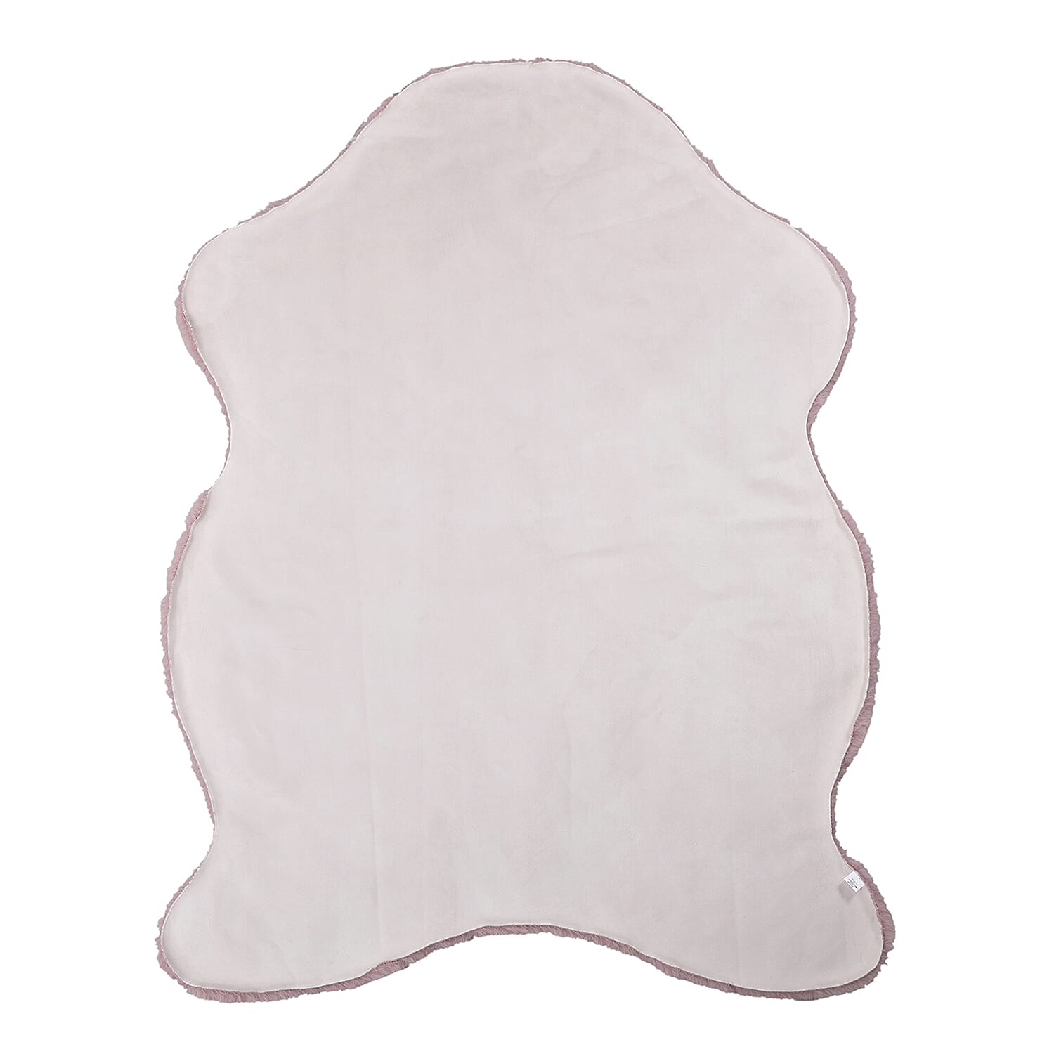 Supersoft High Pile Faux Fur Rug (Size 160x230cm) - Pink