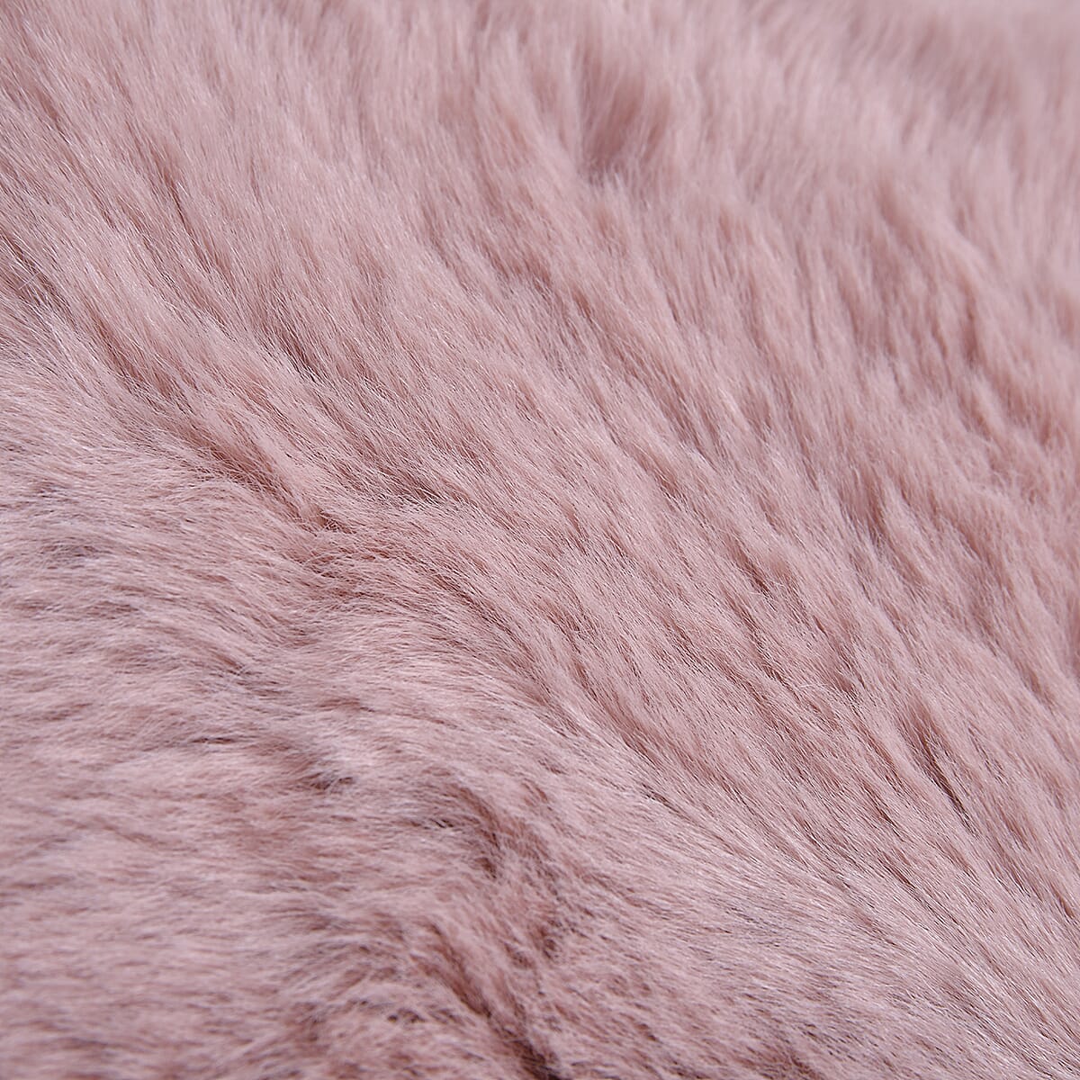 Supersoft High Pile Faux Fur Rug (Size 160x230cm) - Pink