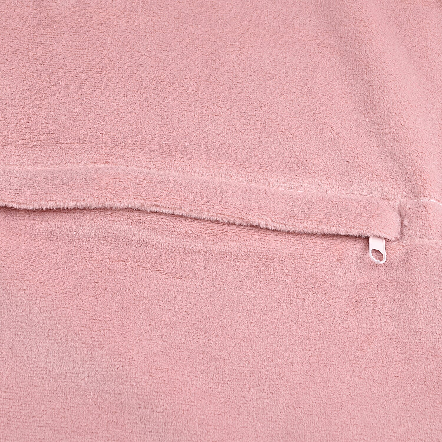 TJC Faux Fur Cushion Cover - White