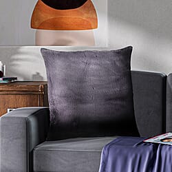 TJC Faux Fur Cushion Cover - Pink