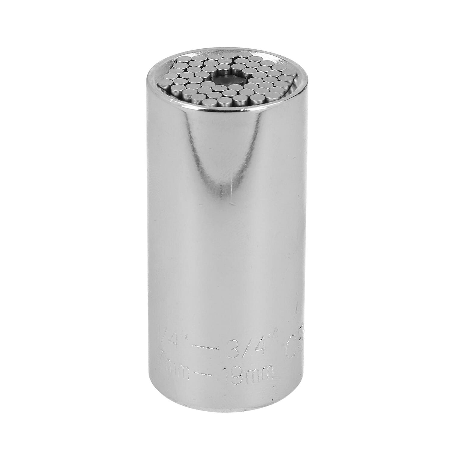 2 Piece Set - Universal Socket (Size 5x3 Cm) and Drill Adapter (Size 5x1x0.63 Cm)