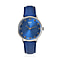 Blue Sapphire Ladies Watch Pure White Stainless Steel