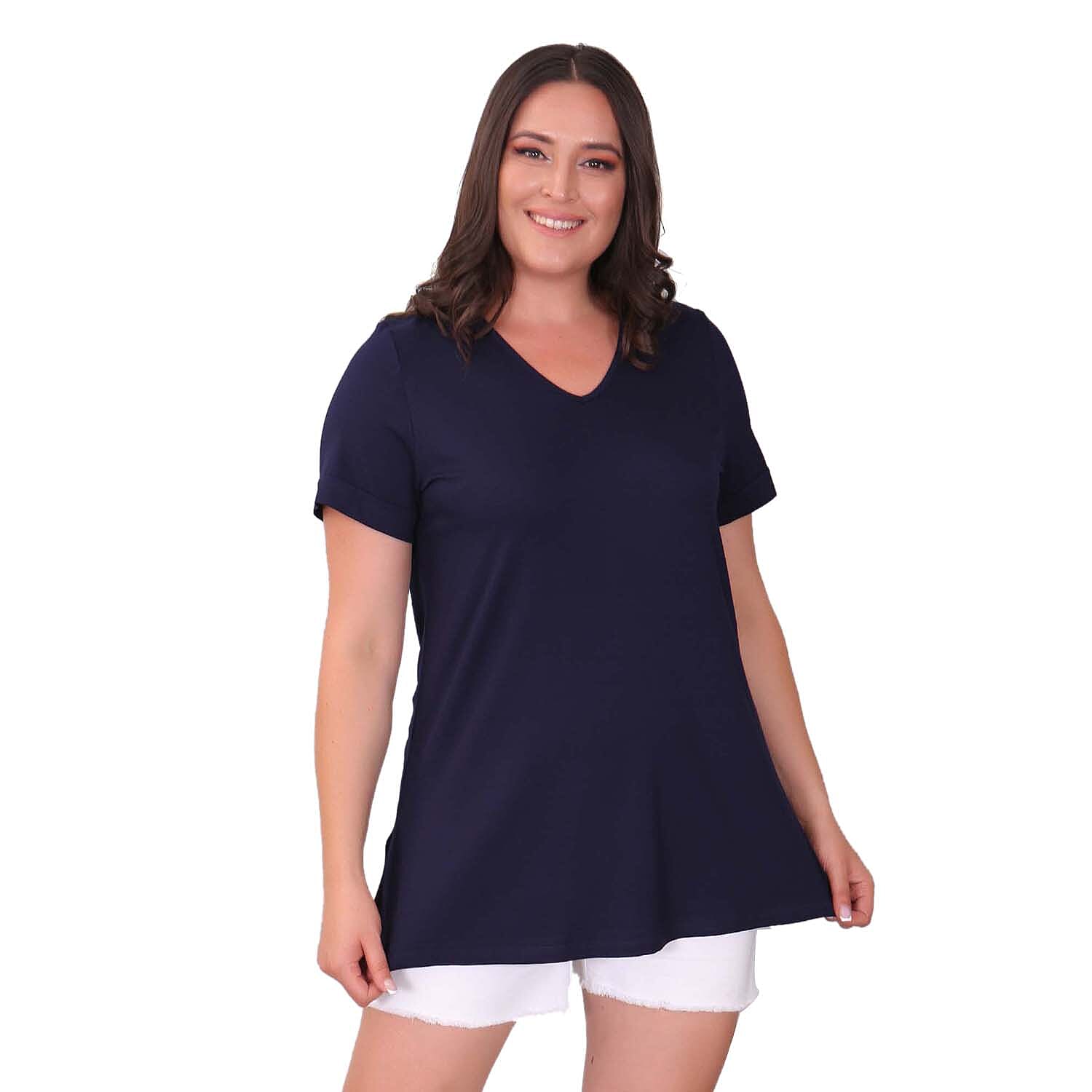 Tamsy Viscose Top - Black