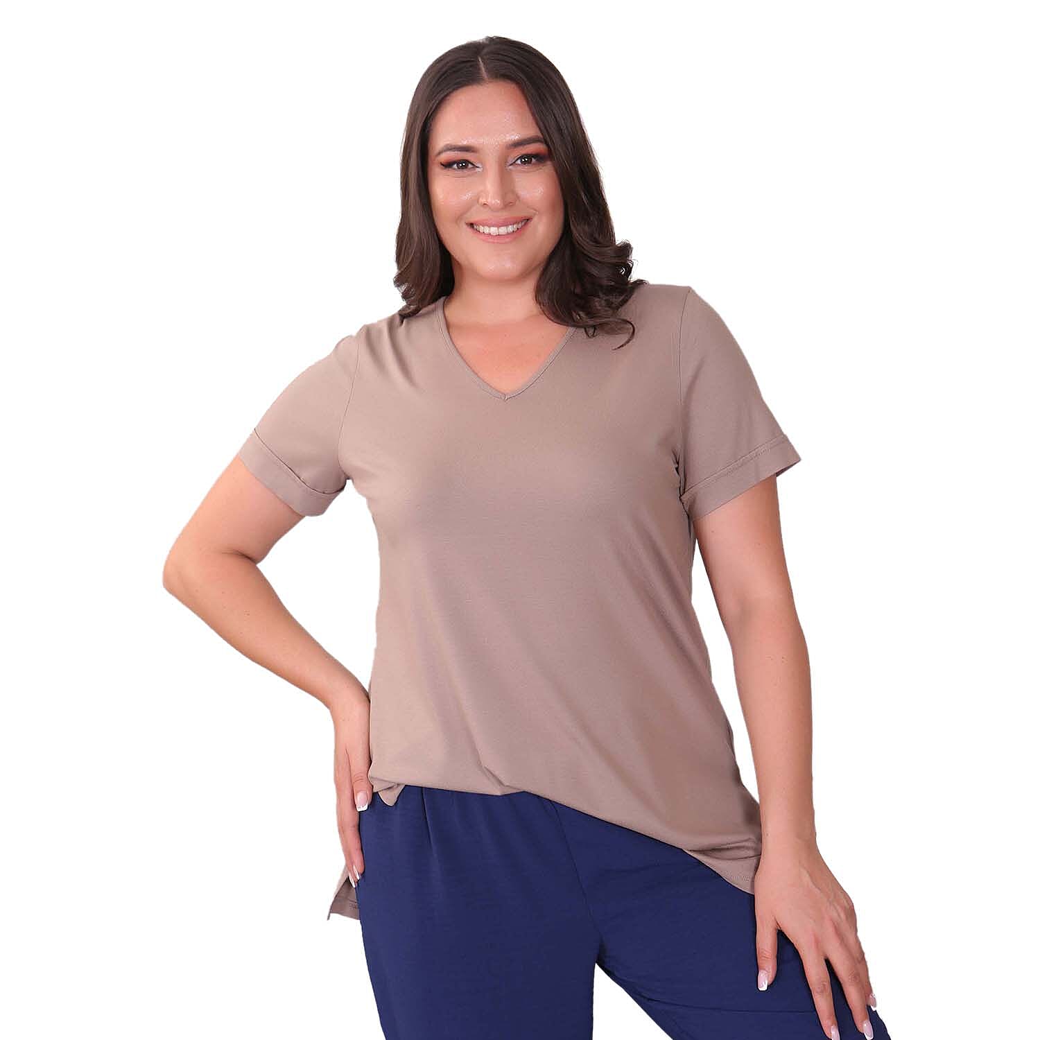 Tamsy Viscose Top - Black