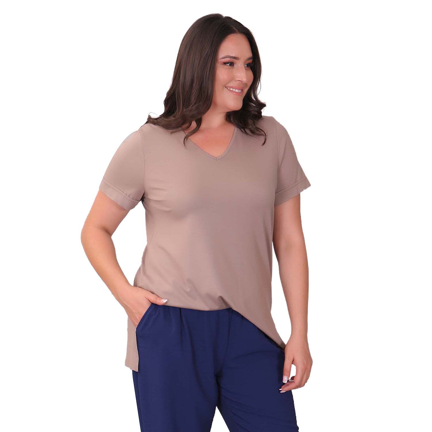 Tamsy Viscose Top - Black