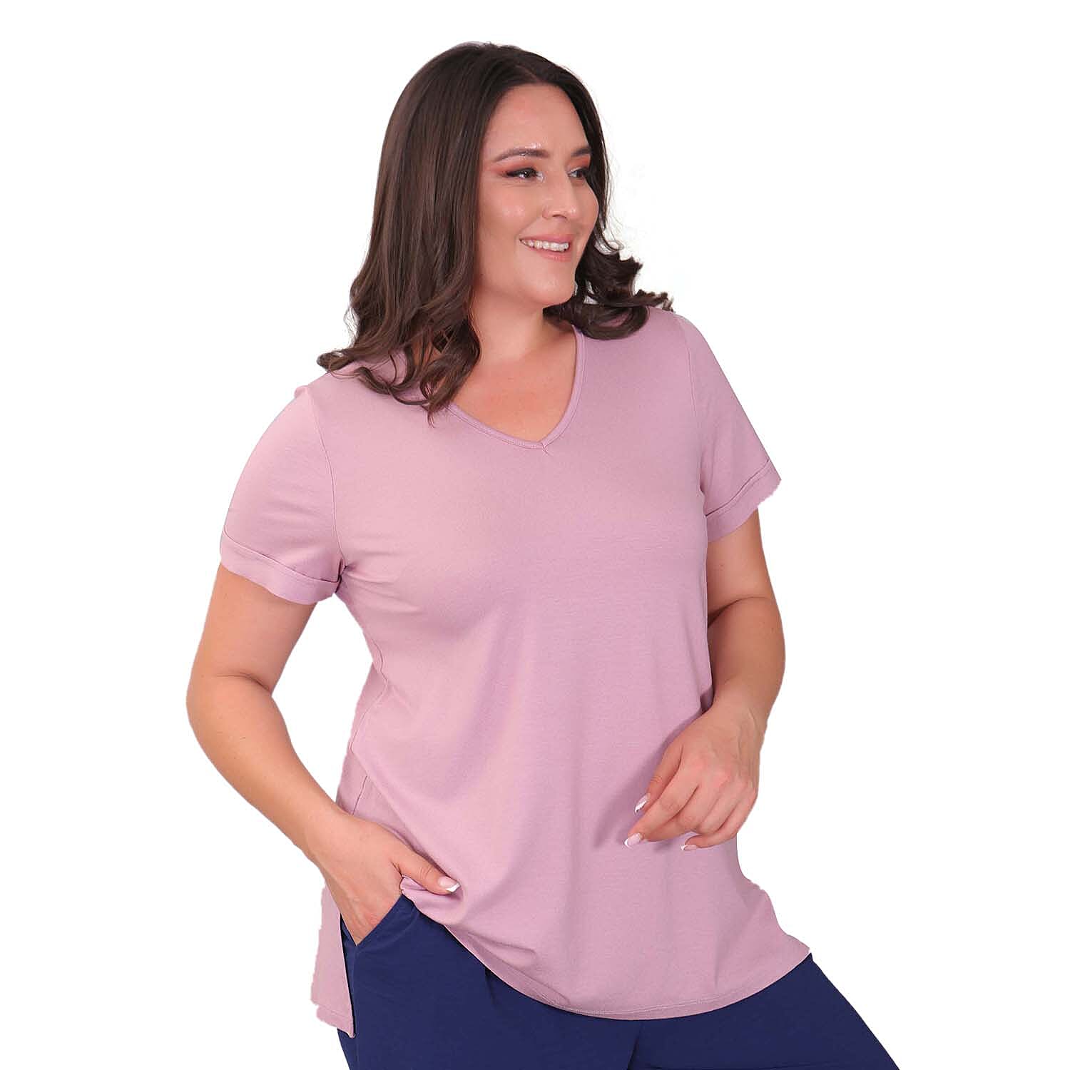 Tamsy Viscose Top - Black