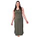 Tamsy Viscose Dress (Size 126x1 cm) - Khaki