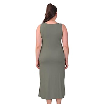 https://tjcuk.sirv.com/Products/38/8/3880446/TAMSY-Sleeveless-Side-Slit-Womens-Dress-Khaki_3880446_1.jpg?w=342&h=342