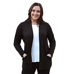 TAMSY Jersey Cardigan - Green