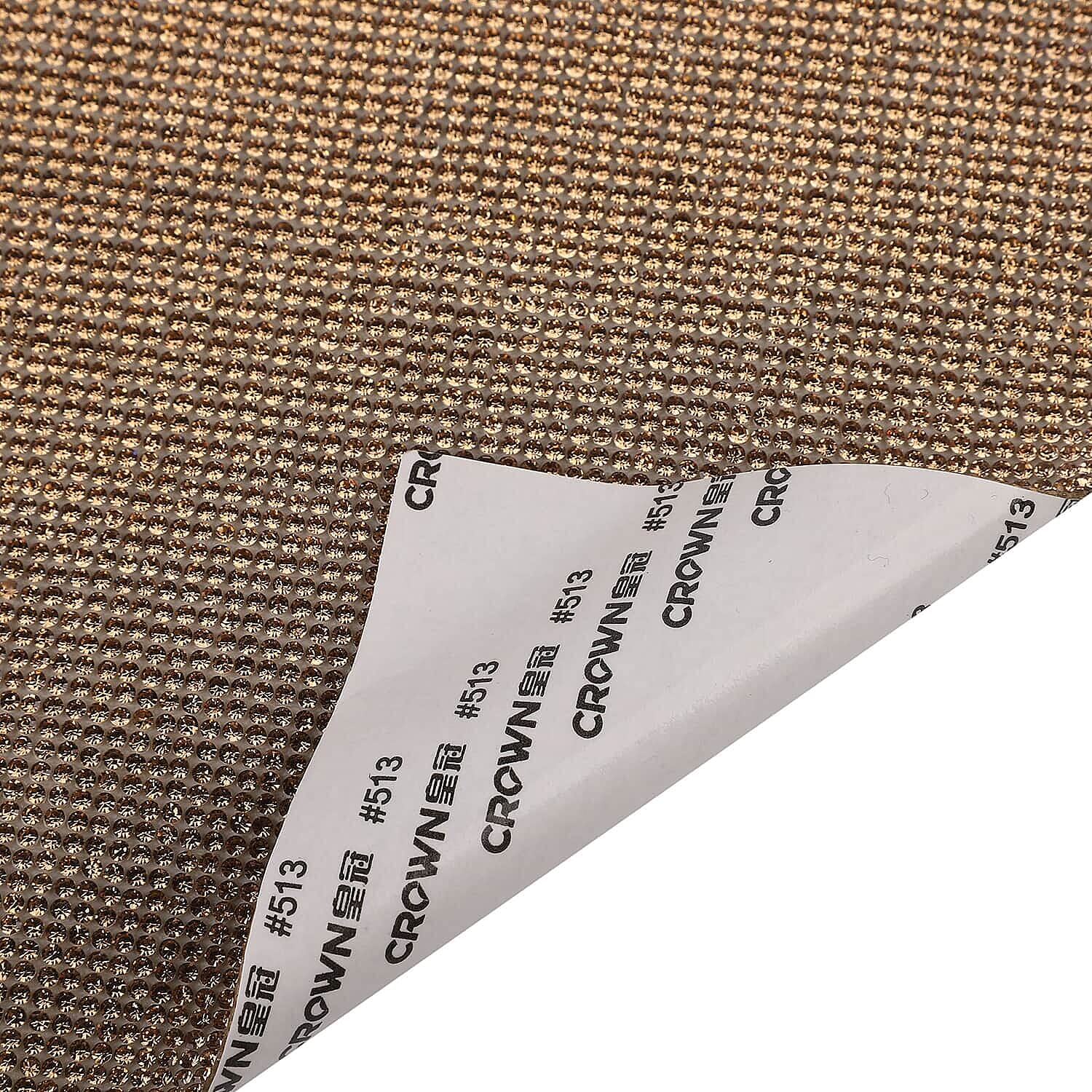 Sparkling Crystal Sticker - Gold