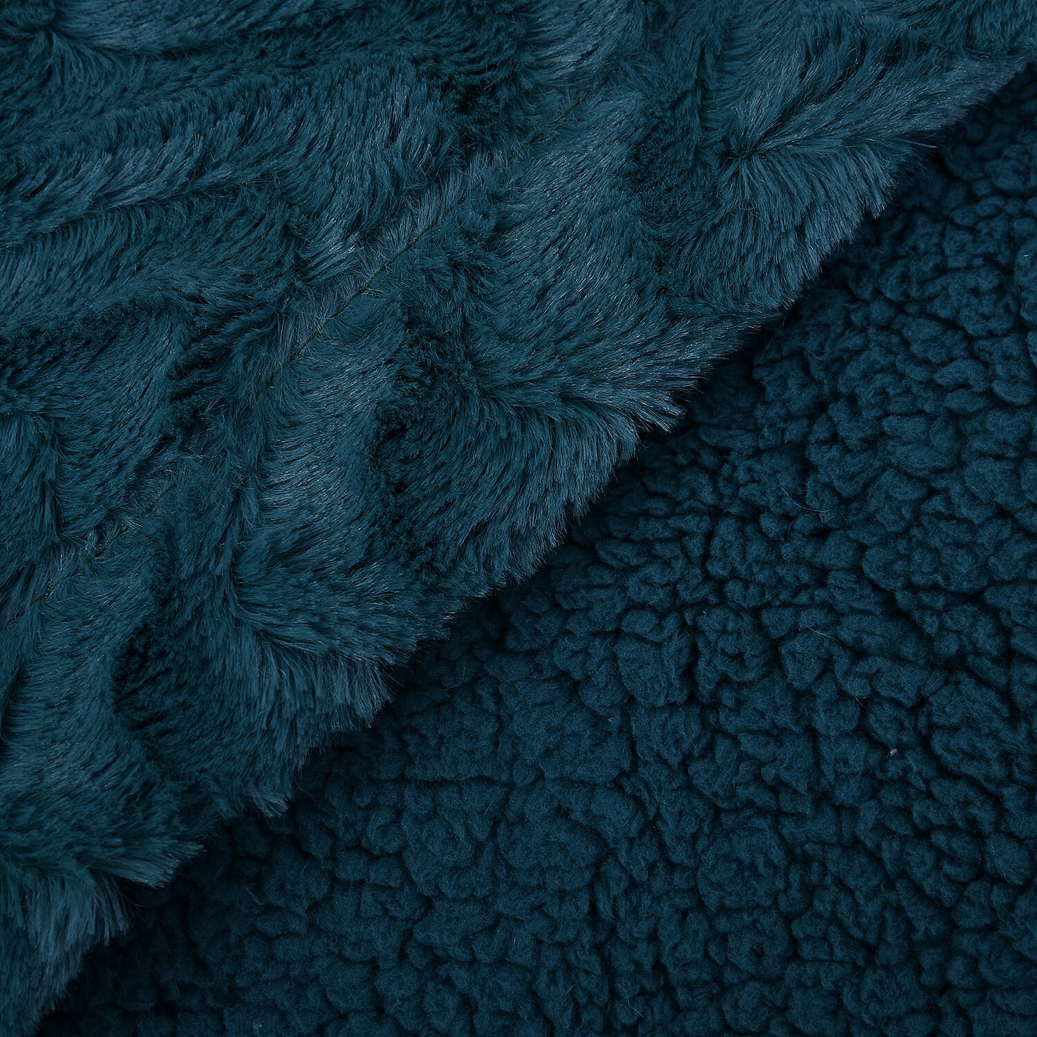 Soft Sherpa Blanket - Teal