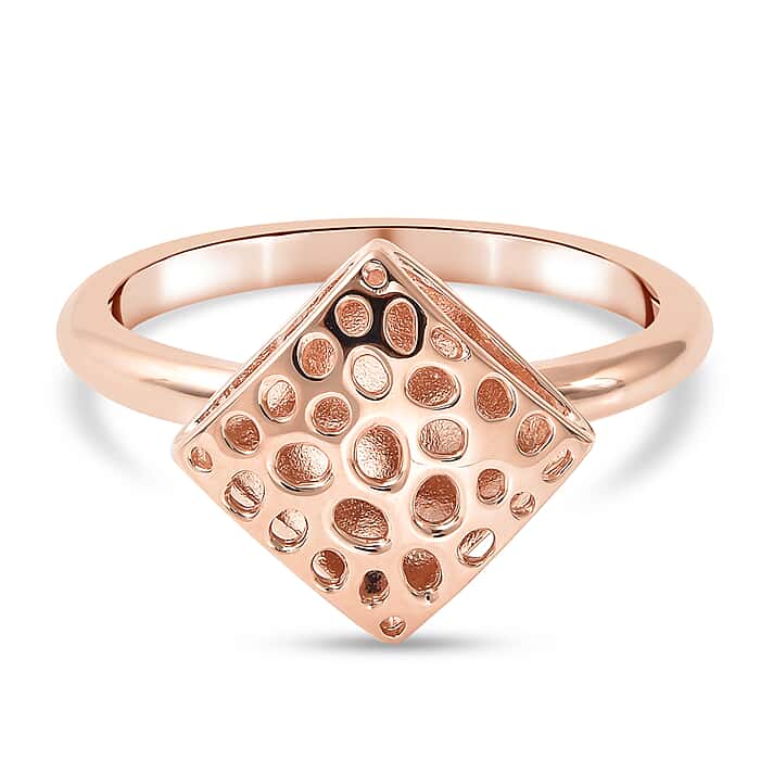 RACHEL GALLEY Ring in 18K Vermeil Rose Gold Plated Sterling Silver