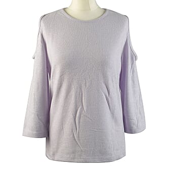 https://tjcuk.sirv.com/Products/38/8/3884539/TAMSY-Cold-Shoulder-Top-Size-L-16-18-Lilac_3884539.jpg?w=342&h=342