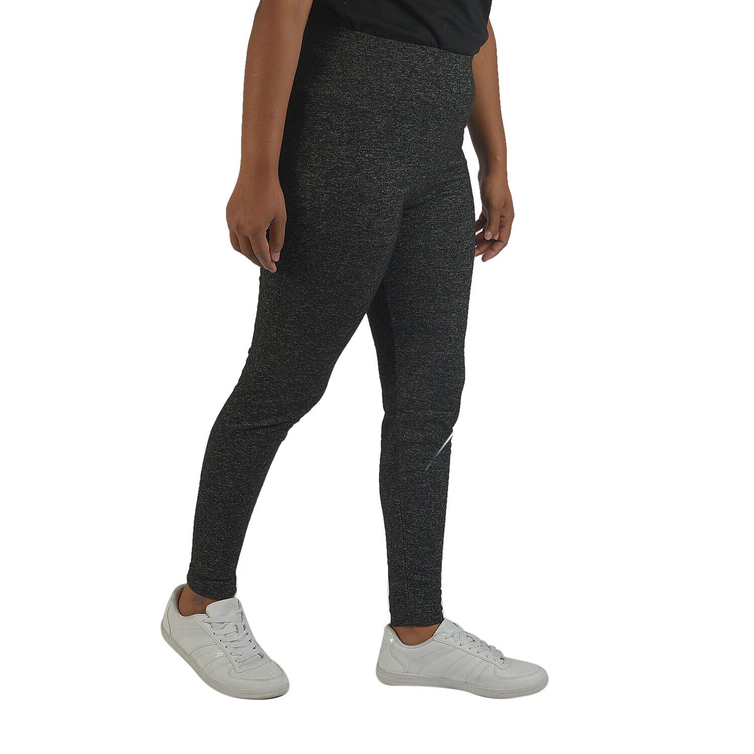 TAMSY Full Length Regular Fit Viscose Legging - Beige